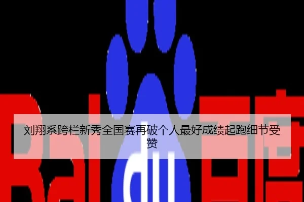 刘翔系跨栏新秀全国赛再破个人最好成绩起跑细节受赞