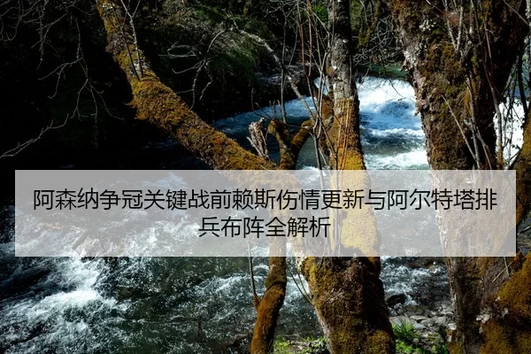 阿森纳争冠关键战前赖斯伤情更新与阿尔特塔排兵布阵全解析
